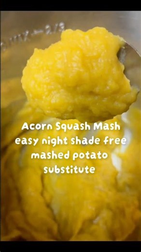 Arron Squash Mash in the Instant Pot #acorn #cooking #instantpot #aip #vegan