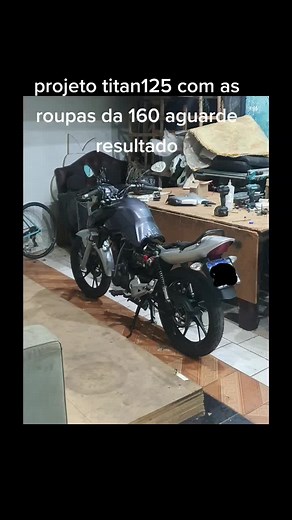projeto montadinha das brava titan 125 para titan 160#titanmontadinha #titan125_2003_ #titan160 #titan150