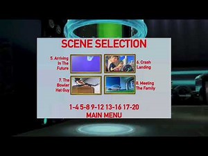 DreamWorks Meet The Robinsons 2007 DVD Menu Walkthrough