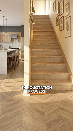 Order Pre-made bundles for staircase treads online and skip the quotation process! ⏰ #renovation #homerenovation #StairDesign #oak #OakStaircase | Fiximer