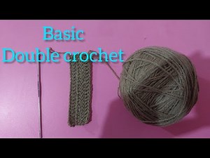 How to Double Crochet for Beginners | Step by Step Tutorial