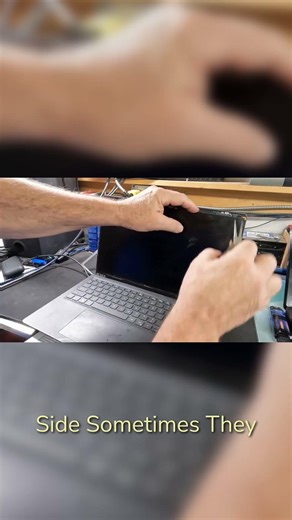Laptop Screen tab Removal Hack That Actually Works #diy #repair #quick
