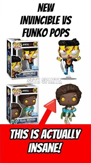 the INVINCIBLE Funko Pop situation is INSANE⁉️🤯😲 #invincible #shorts
