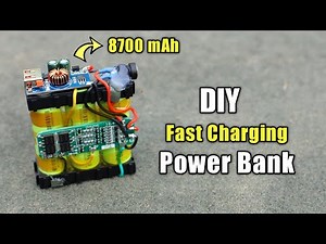 DIY Fast Charging Power Bank from 18650 Battery ( QC3.0) || 3S 12.6V Li-ion 18650 Battery Pack