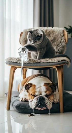 What does the Russian Blue kitten want to do? Watch this adorable surprise