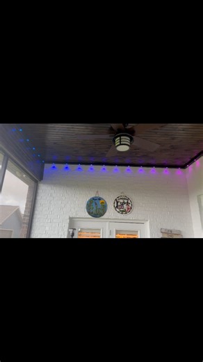 21K views · 177 reactions | I got this one cool setting for Halloween where it looks like my house flashes lightning!  | The Cajun Ninja | Facebook