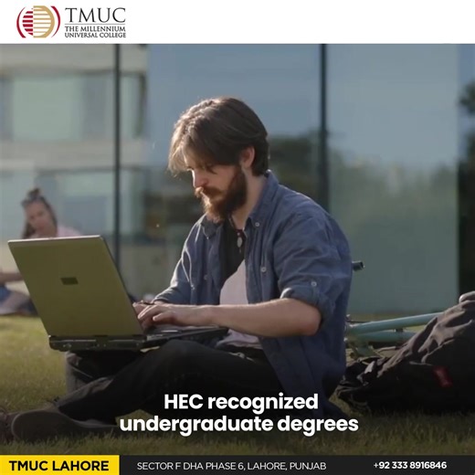 Invest in your future with HEC-recognized undergraduate degrees like BS Computer Science from University of Hertfordshire or a Higher National in Computing from Pearson. TMUC - Your path to global success! Apply now: https://tmuc.edu.pk/apply-now-tmuc/ Or call: 0328 4218684, 92 323 4183009, 03033332448, 051-111-118-682 #TMUC #Pearson #UH #Computing #Admissionsopen #UK #Certified #University | TMUC Lahore