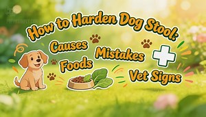 How to Harden Dog Stool: Causes, Foods, Mistakes & Vet Signs