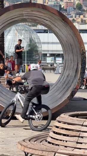 Loop life 🚲 #BMXStunts #EpicRide #ExtremeGoals #StreetMoves | People Are Awesome