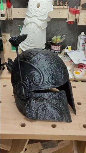 22h print ✅ Mando Viking flawless 🪓🔥 Supports fell off like magic, and just look at that raw print!