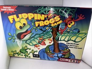 Flippin’ Frogs Electronic Game 2007  Missing 1 Frog 4 Parts, Works But No Sound | eBay
