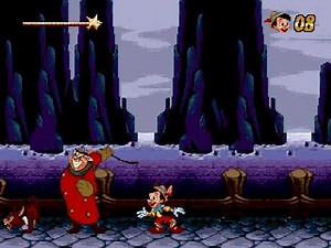 Disney's Pinocchio (Mega Drive) Walkthrough - Part 4 - Level 4