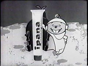 1957 Ipana Toothpaste Bucky Beaver Commercial
