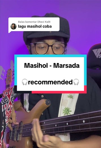 Masihol Bataknese Song Cover with Fretless Bass