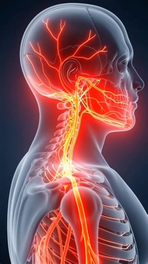 Neck Pain Explained Inside the Human Body | 3D Medical Animation#youtubeshorts #viral #facts