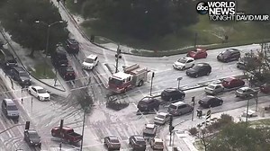 HAIL STORM: Drivers in Oakland, California, struggled to steer straight after the city got slammed with hail and a cold front, creating nightmarish driving conditions for commuters. Complete weather coverage on #WorldNewsTonight. https://abc7ne.ws/2vk9qPY | ABC World News Tonight with David Muir