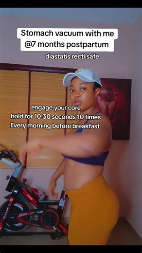 Effective Stomach Vacuum for Postpartum Fitness
