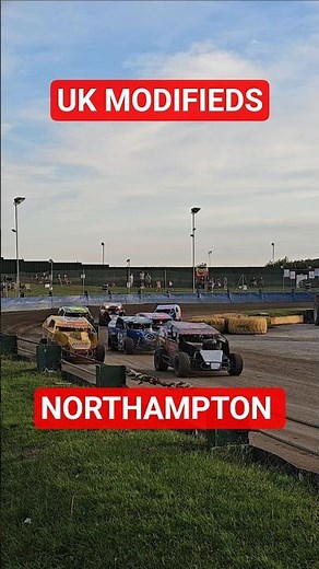 *RACE ACTION* UK Modifieds Dirt racing Northampton Raceway