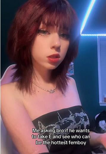 We in the big leagues - - #femboy #trans #alt #emo #fyp