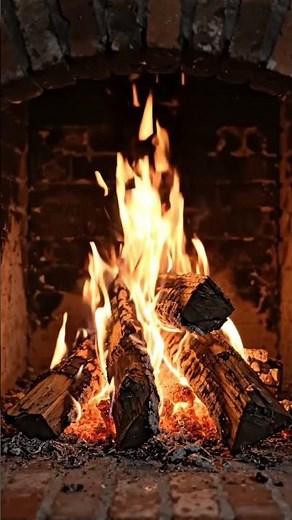 Cozy Fireplace 🔥 Seamless Loop | Relaxing Fire Ambience (4K)