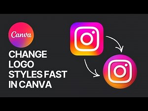 How To Change Logo Styles FAST in Canva