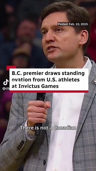 David Eby’s Inspiring Speech at Invictus Games 2025