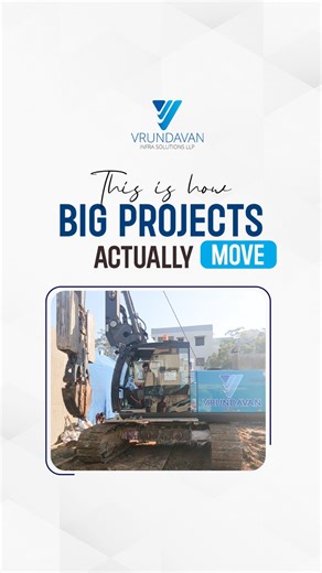 Vrundavan Infra Solutions LLP on Instagram: "Precision at every level. Stability you can rely on. At Vrundavan Infra Solutions LLP, advanced rigs and strict quality control come together to build foundations that last. #VrundavanInfra #VrundavanAdvantage #StrongFoundations #ReliableStability #infrastructureexcellence"