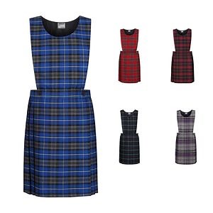 [Hot Item] School Children Uniform Dress Girls Pleat Pinafore School Student Dress