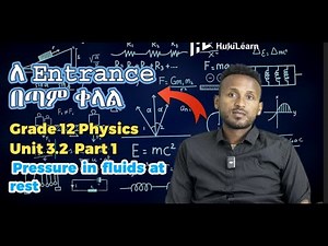 Grade 12 Physics: Unit 3 | 3.2 Part 1 | Pressure in fluids at rest