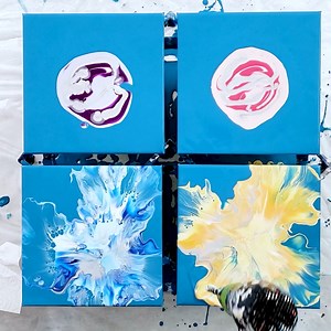 20K views · 1.4K reactions | This is a great way to test out multiple color combinations on a specific color base. What colors do you like best? my favorite is the blue and yellow! | MollysArtistry | Facebook