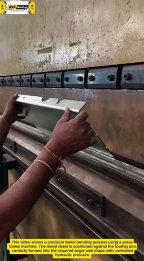 Precision Metal Bending with a Hydraulic Press Brake