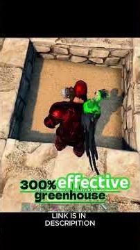 Building 300% effective greenhouse #arksurvivalevolved #arkgameplay #arkprimalfear