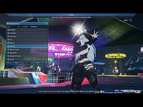PSO2 NGS Character Creation Tutorial, Moonlight Jester Mia