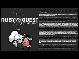 RUBY QUEST CANCELLED?! | Ruby Quest: Undertow (Demo) - [Part 12]