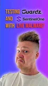 Guardz & SentinelOne vs. Live Stealer Malware: Real-Time Ransomware Protection Demo (2026)