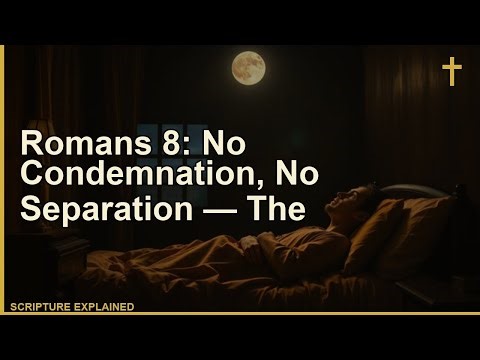 Romans 8: No Condemnation, No Separation — The Chapter That Changes Everything