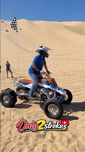 421 Banshee Sand Drag Shootout 🏁 #sanddrag #421banshee #shootout #race