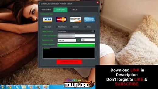Free Credit Card Numbers Generator + téléchargement 2014