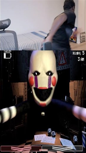 FIVE NIGHTS AT FREDDYS HUMBLED ME 😳 #shorts #nazplayz #fivenightsatfreddys