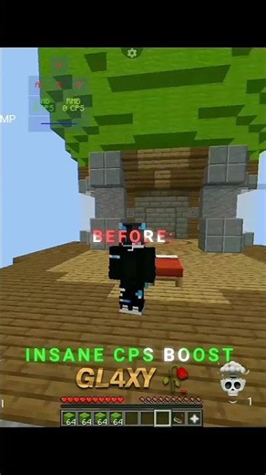 INSANE CPS BOOST 🔥#shorts #viral #minecraft #minecraftshorts