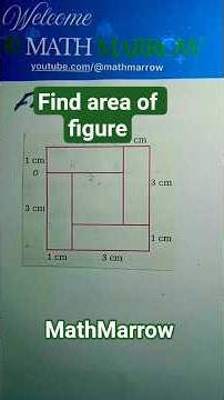 How to find area of given figure # MathMarrow