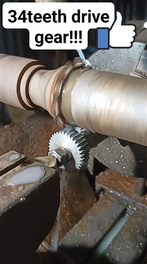 Drive gear fabrication!!! #DriveGear #gearworks | Jaybrianniel Plumo