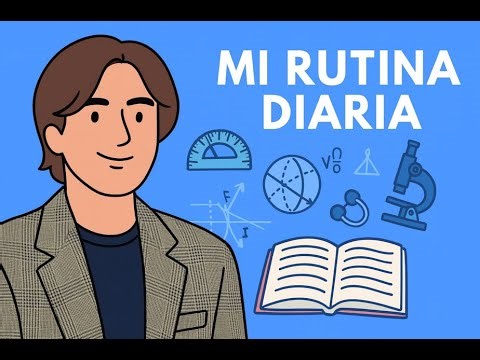 My daily routine (en español fácil (A2)) | Learn Spanish with real examples from a native speaker
