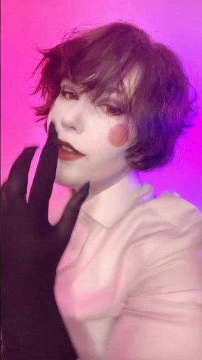 Hazbin Hotel Lucifer cosplay makeup tutorial