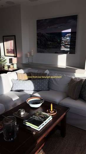 Cozy Home Tour: A Glimpse of Our Boy/Girl Apartment