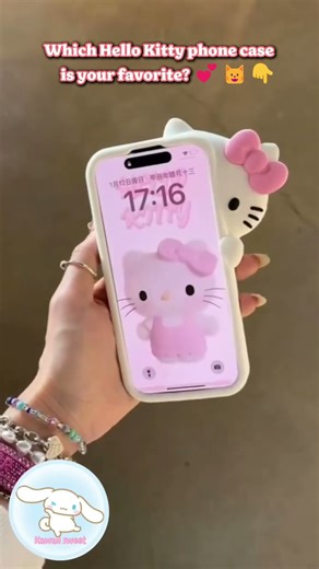 😍 CUTEST Hello Kitty Phone Cases Ever #shorts #gadgets #hellokitty #phonecase