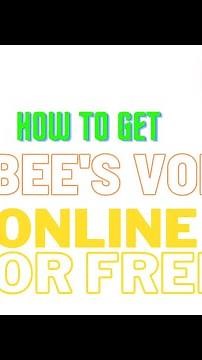 How to get sebee’s voice online for free!