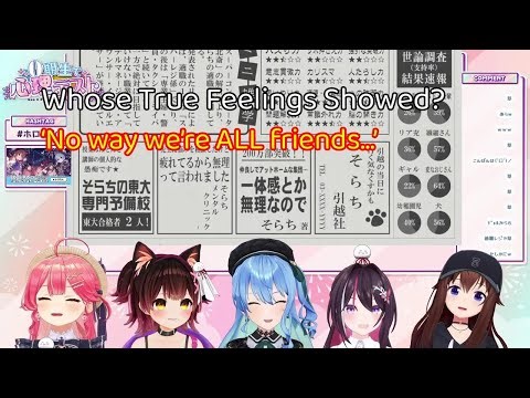 Hololive 0th Gen Fun Psychology Test![Roboco-san/Roboco/Sora/AZKi/Suisei][hololive clips]