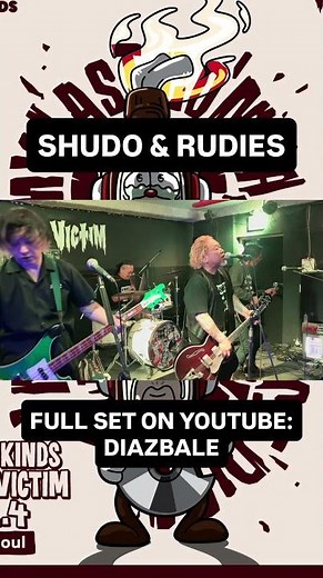 SHUDO and rudies live in Seoul at club victim