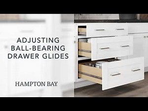 How to Adjust Ball Bearing Drawer Glides